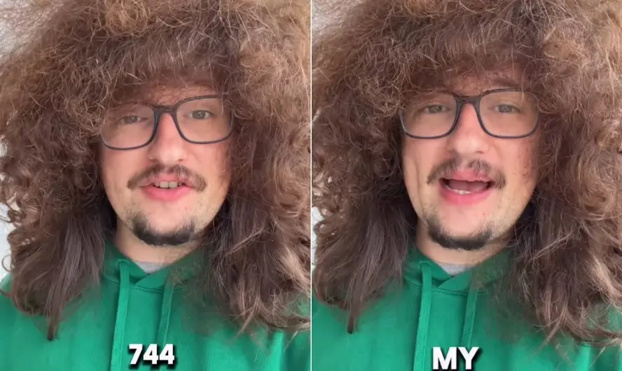 Frank Ilett com cabelo longo após 744 dias sem corte