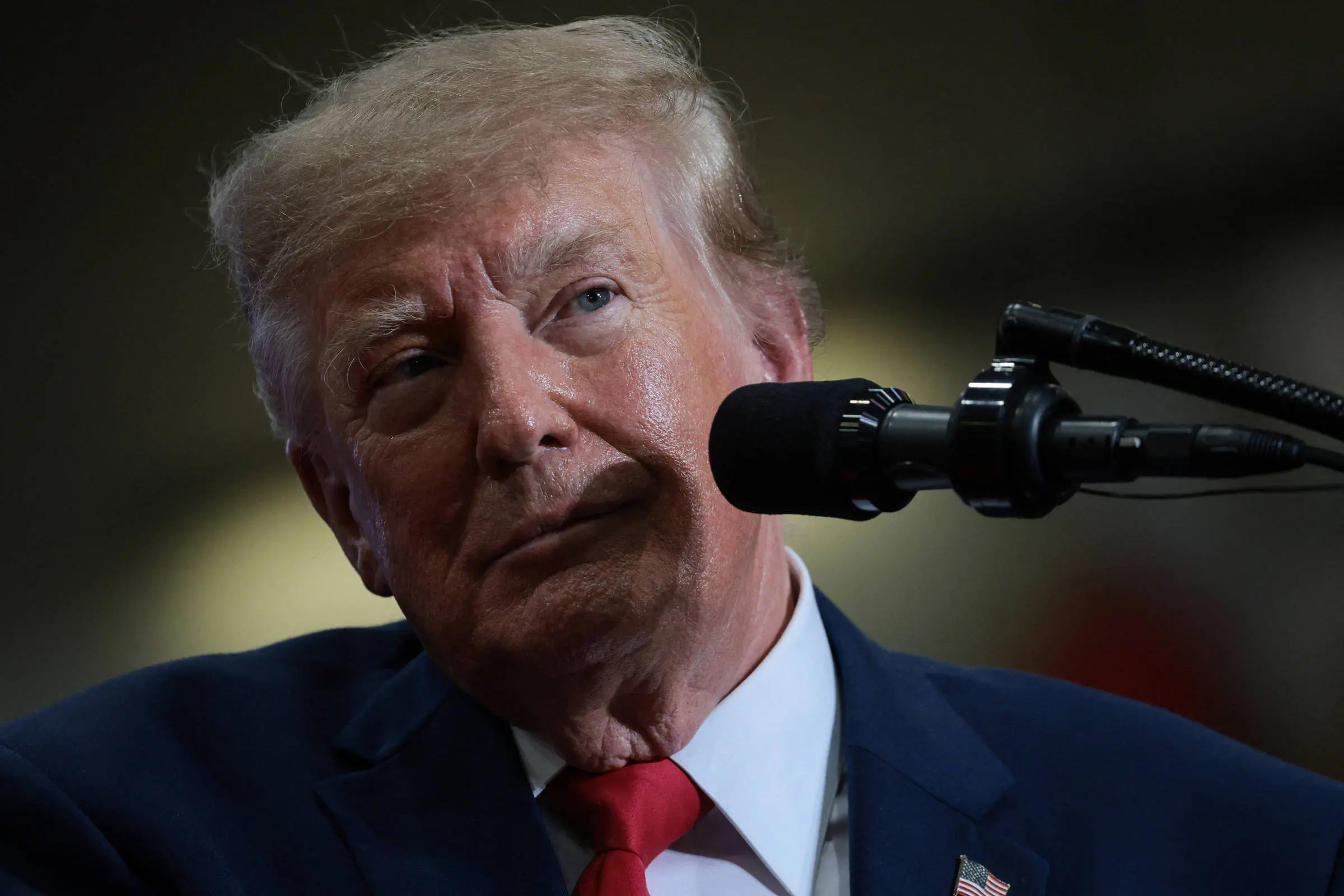 Donald Trump em evento político