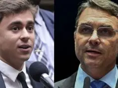 Flávio Bolsonaro e Nikolas Ferreira