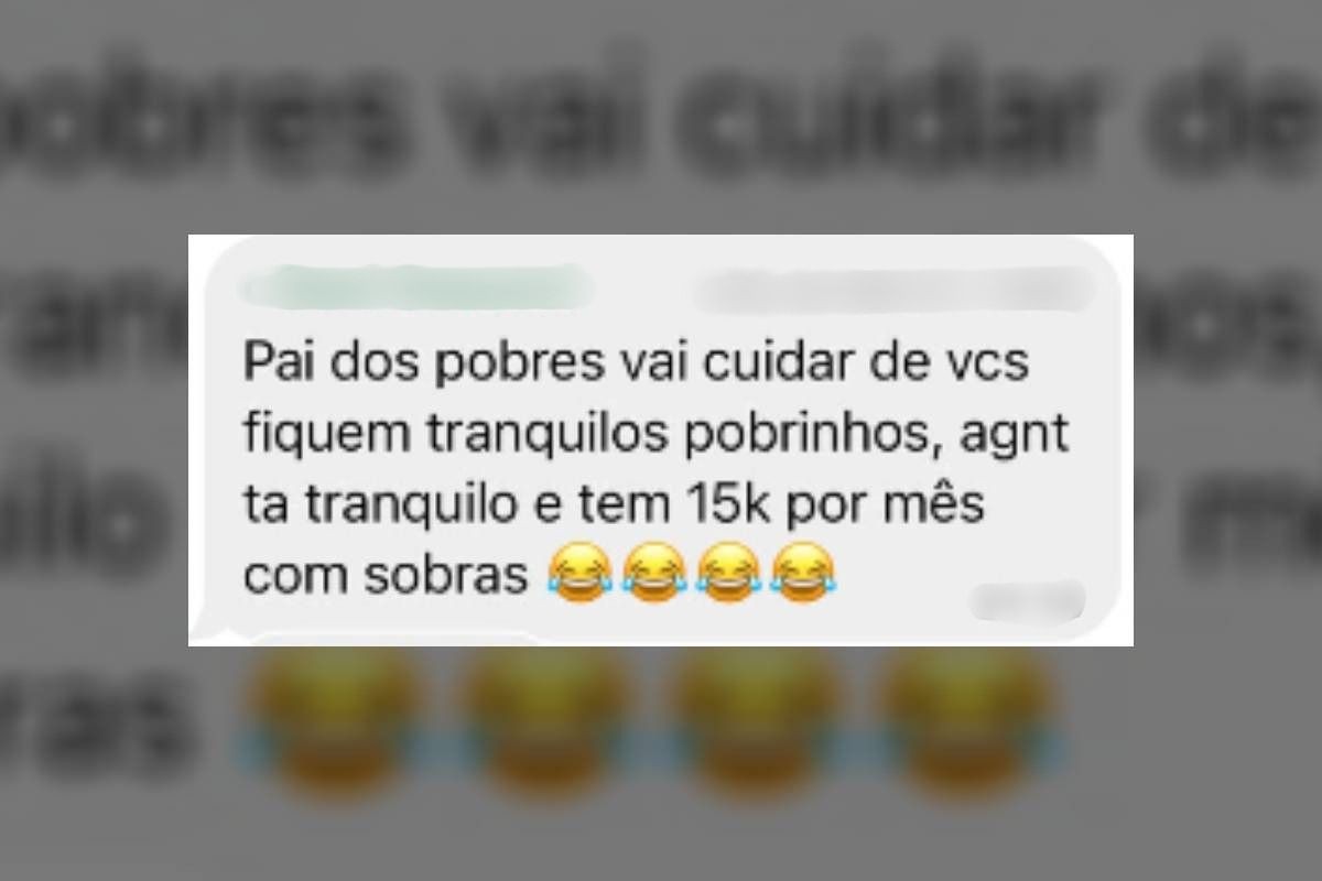 Mensagens em grupo de estudantes de Medicina da UniCesumar