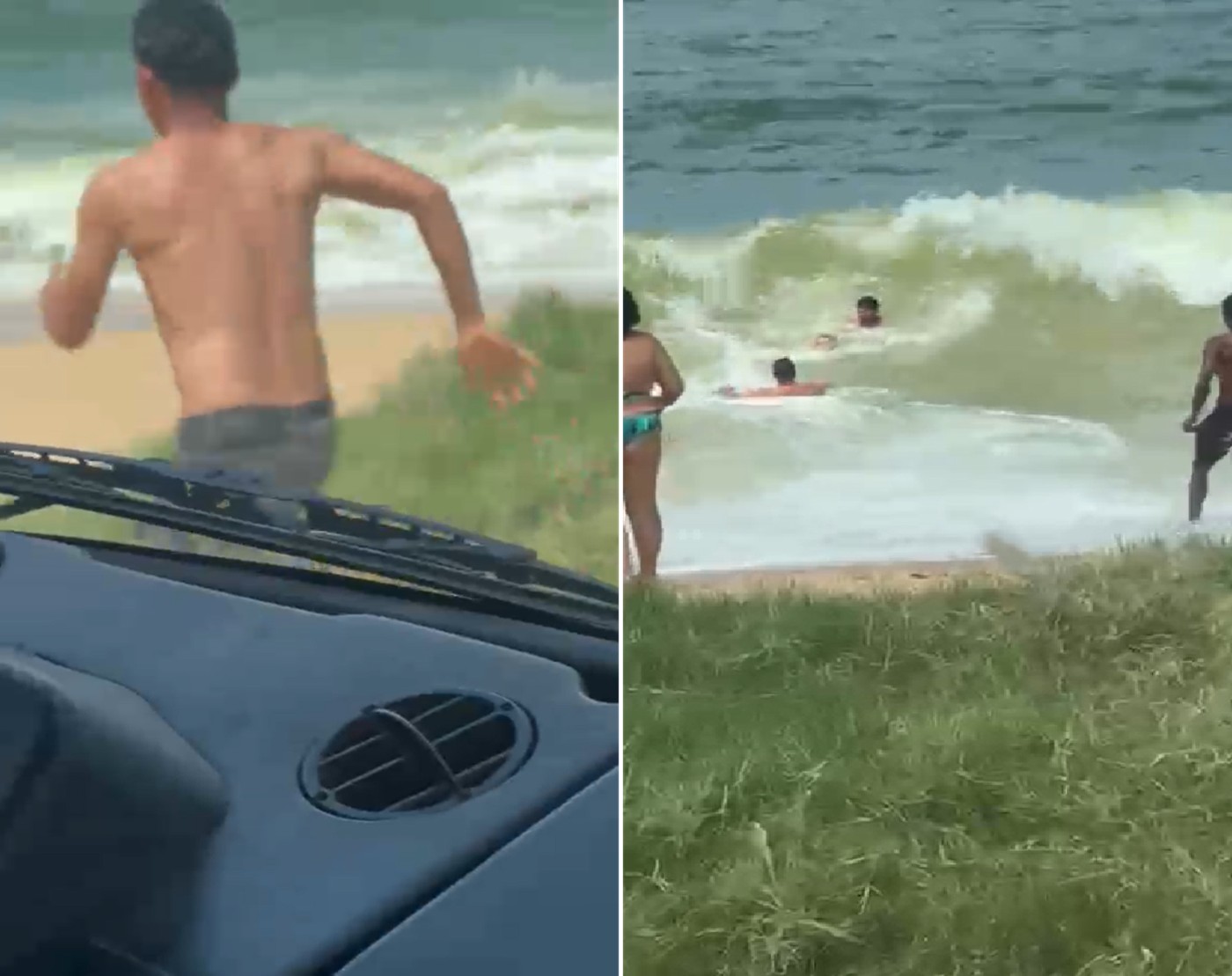 Jefferson Rodrigues em praia de Rio das Ostras
