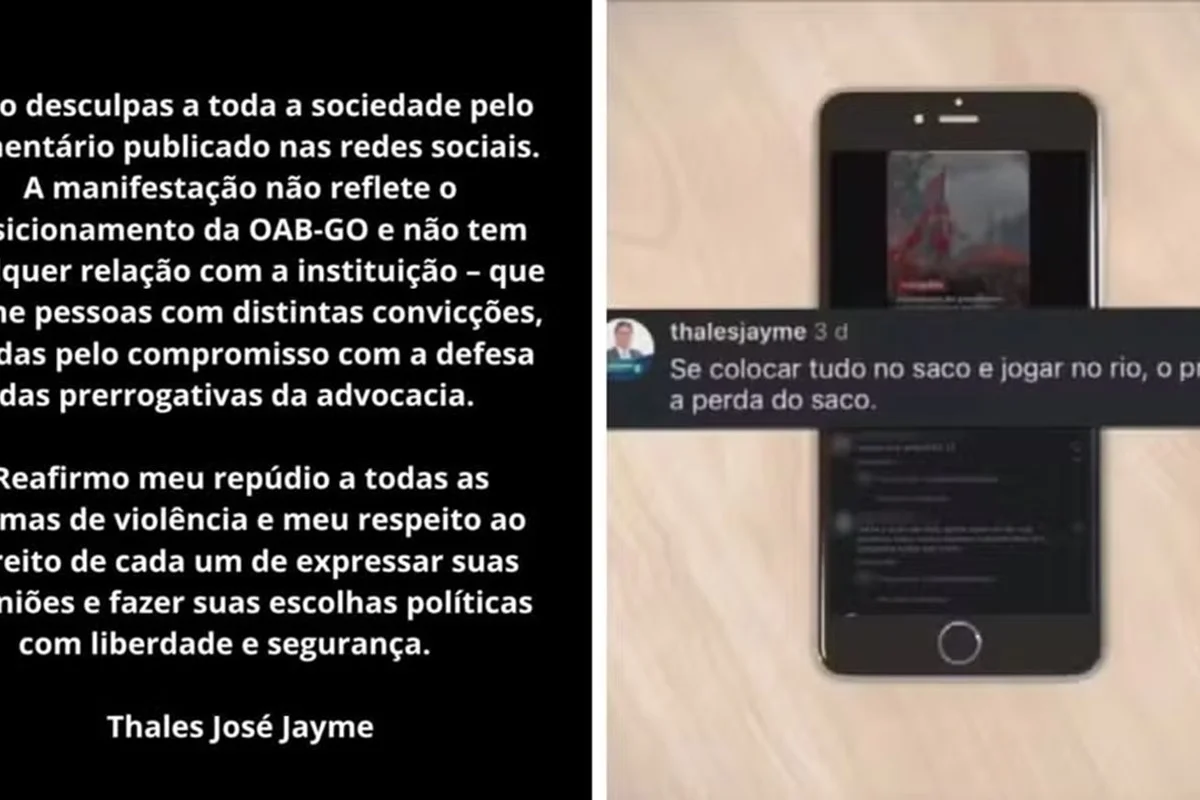 Thales José Jayme, vice-presidente da OAB-GO