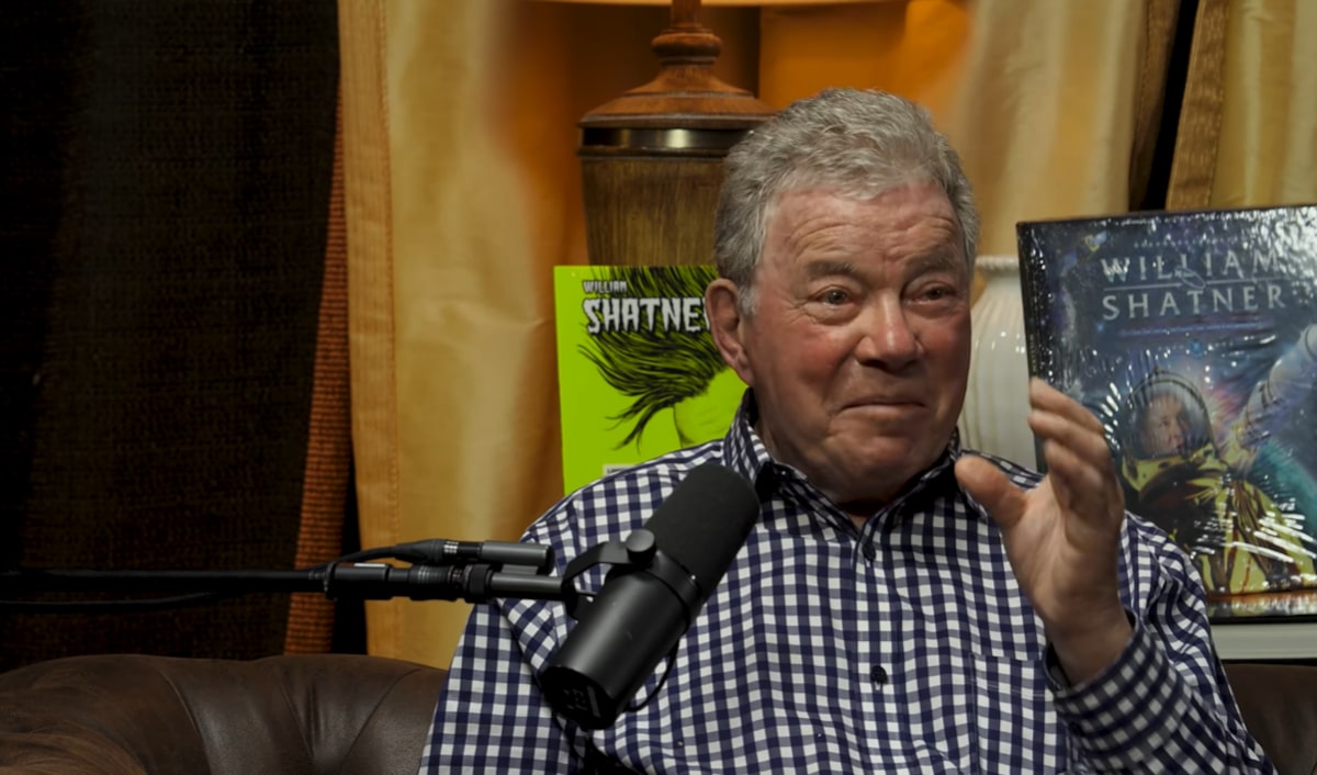 William Shatner durante entrevista