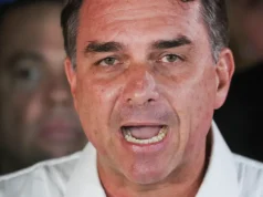 Senador Flávio Bolsonaro em Brasília