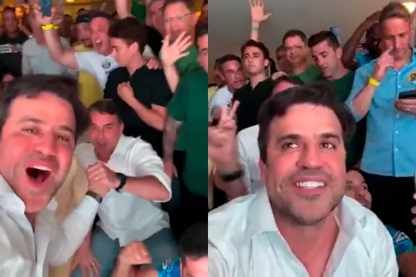 Pode rir: VÍDEO mostra festa antes da hora no QG de Flávio Bolsonaro