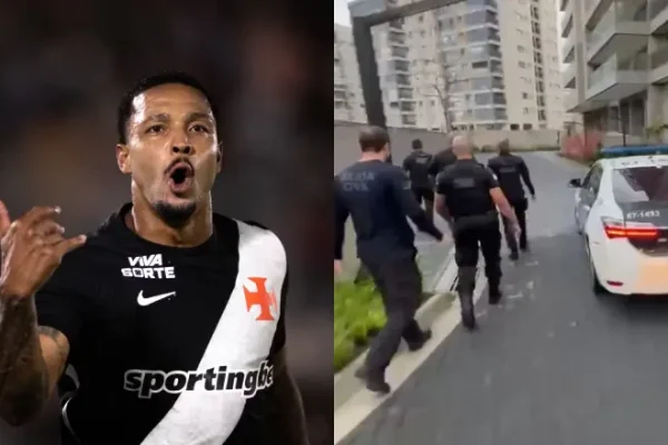 Justiça proíbe David, do Vasco, de deixar o país em operação contra o tráfico