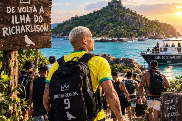 Justiça nega pedido de Willer Tomaz para Richarlison apagar posts sobre ilha