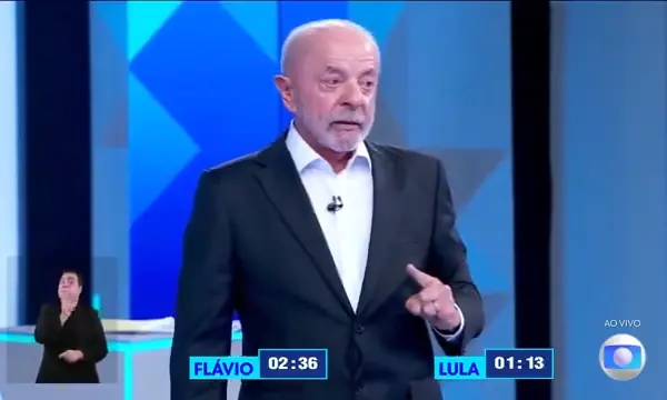 “Não vou permitir que um miliciano me chame de 9 dedos”: Lula rebate Flávio na Globo