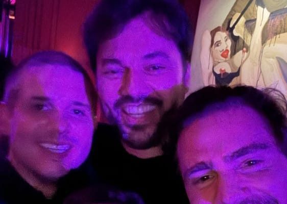 Imagens revelam farras de Vorcaro com Hugo Motta e Fábio Faria em Londres