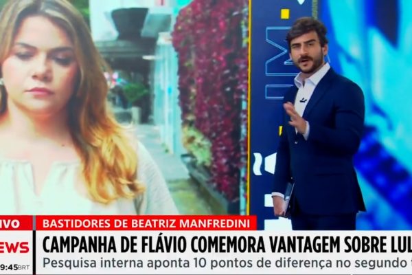 Jovem Pan é denunciada por divulgar pesquisa eleitoral "proibida" de Flávio Bolsonaro; entenda